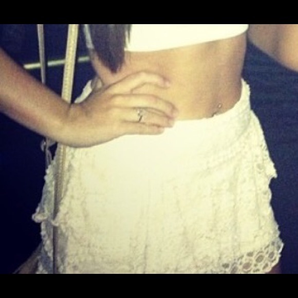 Pink Lacy Skort - Picture 2 of 2