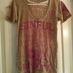 RESERVED: Buckle Sinful Tee