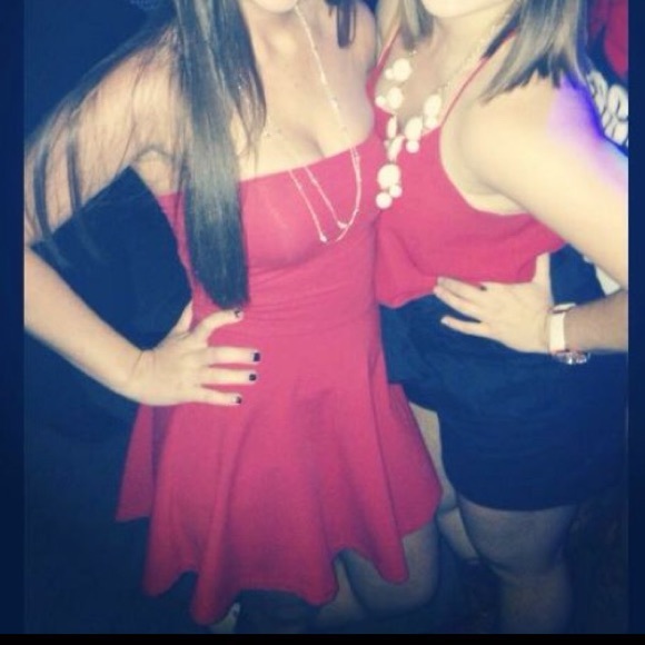 Red American Apparel Skirt - Picture 2 of 3