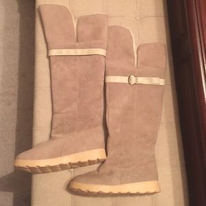 Suede-like Over the Knee Boots