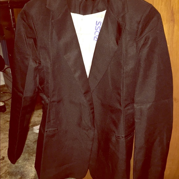black blazer