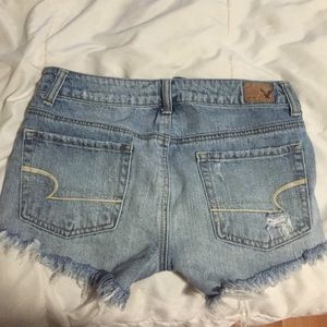 American Eagle hi-rise shorts