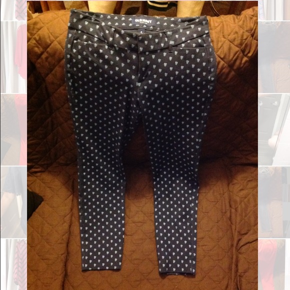 Old Navy Denim Printed Capris Jeans