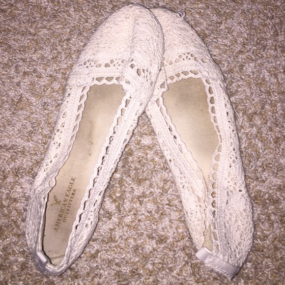 Crochet/lace flats!!
