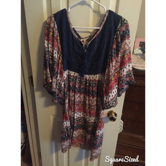 Plus size trendy tunic
