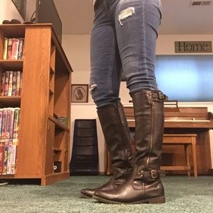 💝🎁adorable brown long rider boots!