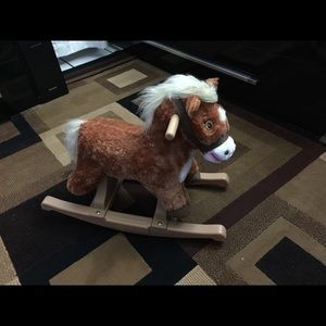 Talking n singing rocking pony nwot