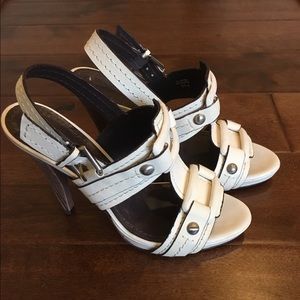 Bcbg Cream Heels. Size 6.5