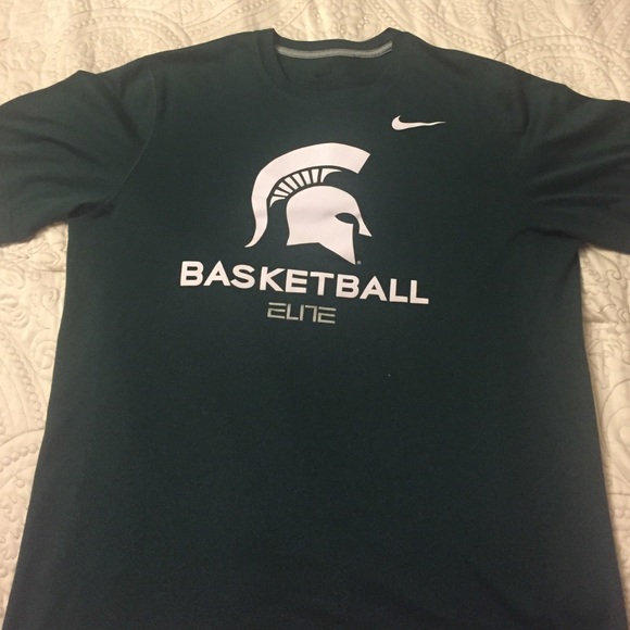 Dri Fit Spartan Tshirt. Nike. Michigan State.