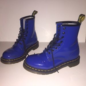 Blue Doc Martens