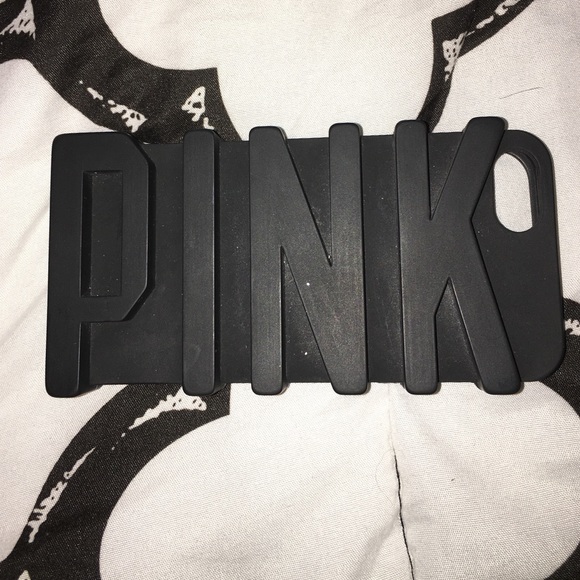PINK black iPhone 5/5s silicone case. - Picture 4 of 4