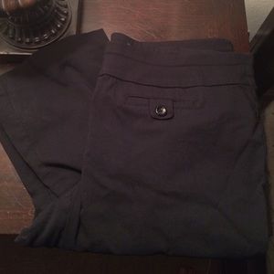 Plus size black dress pants