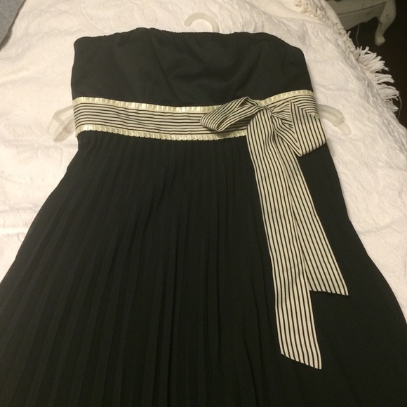 The Limited black cocktail dress with bow