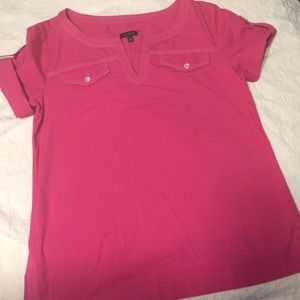 Fuchsia Talbots Top