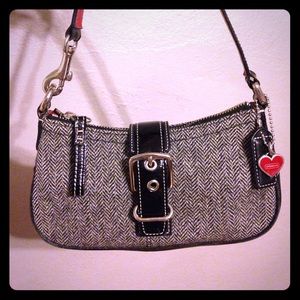 SALE! Authentic Tweed Coach Bag