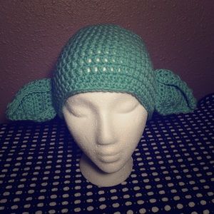 Crocheted Yoda Hat