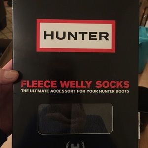 Hunter Fleece Welly Socks