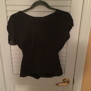 H&M blue patterned shirt