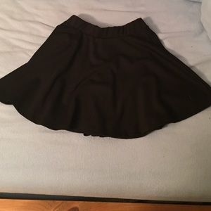 Black Circle Skirt