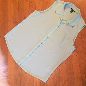 Forever 21 mint green tank top. Size M.