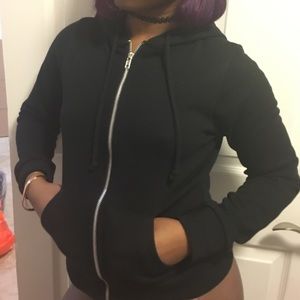 Black sweater , fits small