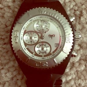 Techno marine Sport silver face chronograph watch