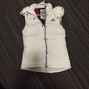 Puff white vest from Tokyo Laundry