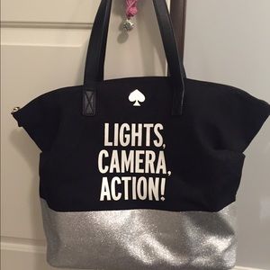 Kate Spade "Lights Camera Action" Tote Bag