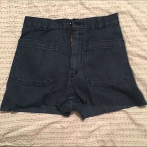 Urban Outfitters High waisted denim shorts