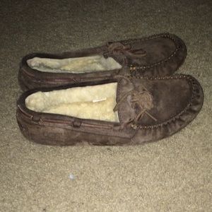 Brown ugg moccasins!