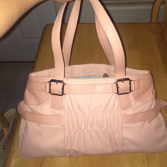 Pink DKNY shoulder bag