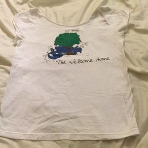 The Welcome Home Band Tee- Custom Cut