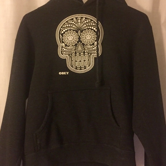 Obey skull hoodie