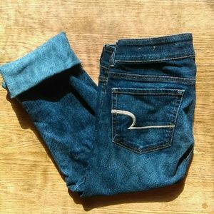 Super Stretch Artist Cropped Jeans