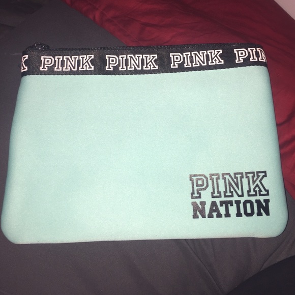 Light Blue PINK VS Pouch/Bag
