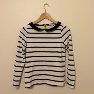 Boden Long Sleeve Collared Tee Size 4 XS