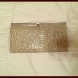 Faux Snake Skin Wallet