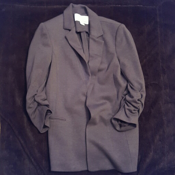 Bar III/ Gorgeous grey blazer, 5% spandex