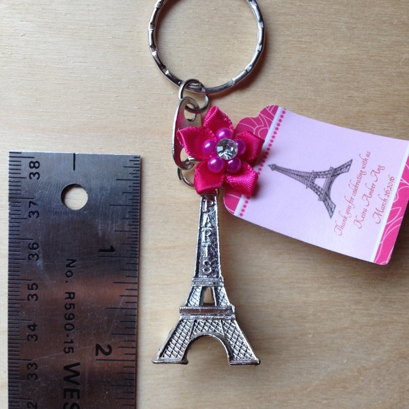 Eiffel Tower key chain silver - Picture 3 of 4