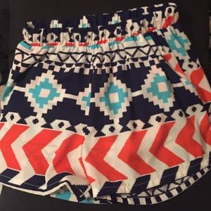 Printed shorts