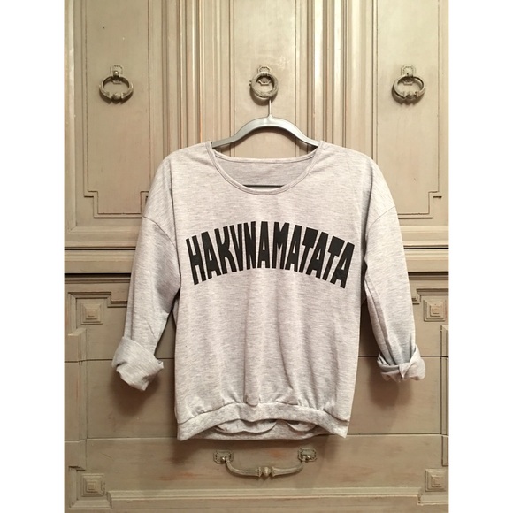 SOLD ❗️Last Chance HakunaMatata Crewneck - Picture 3 of 3