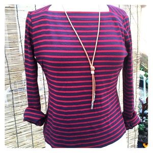 Tory Burch stripe top