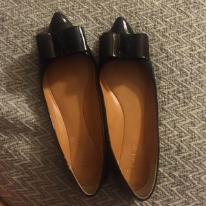 J Crew bow flats