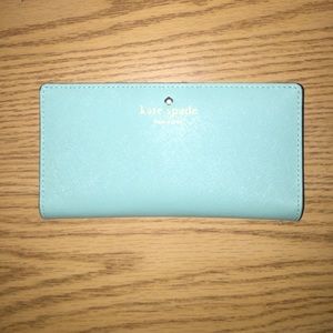 Teal KATE SPADE wallet