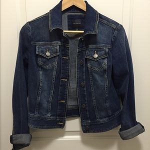 The Limited dark wash jean jacket size XS