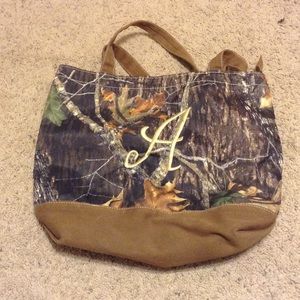 Camouflage initial bag