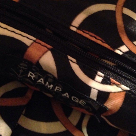 White patent satchel made by Rampage. Like new... - Picture 2 of 3