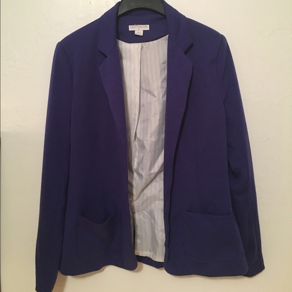 Purple Blazer