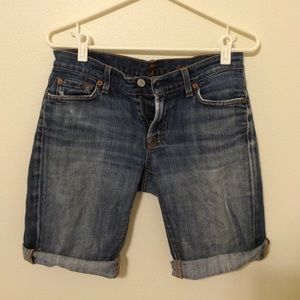 7 Jean Cutt Offs Shorts