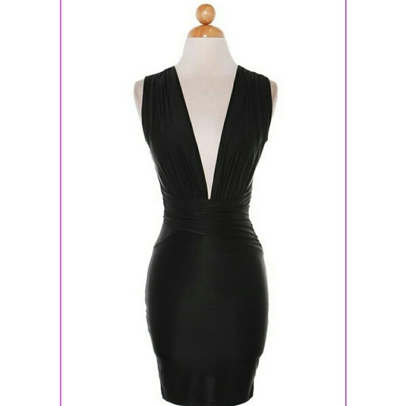 Fitted Black Club Dress